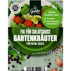 تصویر ادویه سبزیجات معطر سالاد گوستو ( باغچه ای ) ۵ عددی-Le Gusto مدل GARTENKRÄUTER 