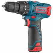 تصویر دریل پیچ گوشتی چکشی رونیکس مدل 8101K Ronix 8101K Cordless Brushless Hammer Drill