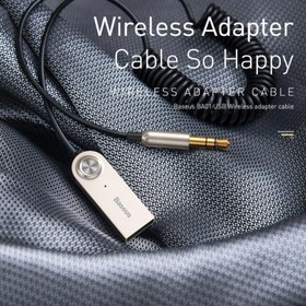 تصویر گیرنده بلوتوث موزیک باسئوس مدلBaseus Audio Adaptor Model BA01 