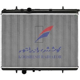 تصویر رادیاتور آب پژو 206 کوشش رادیاتور اتوماتیک ا Peugeot 206 water radiator Peugeot 206 water radiator