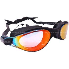 تصویر عینک شنای cima مشکی مدل copmetition 