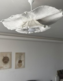 تصویر لوستر طرح گل 