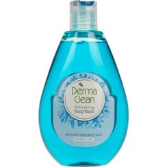 تصویر شامپو بدن درماکلین مدل Apple مقدار 300 میلی لیتر Derma Clean Apple Body Wash 300ml