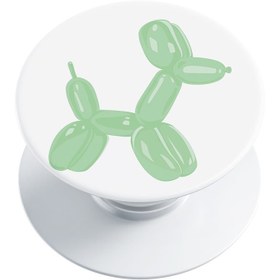 تصویر پاپ سوکت وینا مدل Green Balloon Dog 