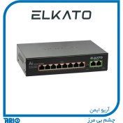 تصویر سوئیچ الکاتو ۸ پورت EL-1SB0820BP-120W 