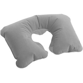 تصویر بالش بادی طوسی دور گردنی 