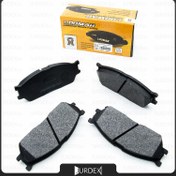 تصویر لنت ترمز جلو و عقب سایپا مناسب تیبا و کوییک و ساینا برند لومار 