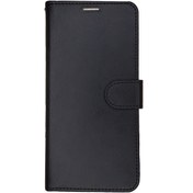 تصویر کیف کلاسوری چرمی مدل هواوی Y9 2019 - مشکی Book Cover Huawei Y9 2019