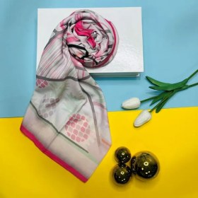 تصویر روسری طرح فلامینگو 