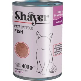 تصویر کنسرو گربه شایر طعم مرغ 400 گرم ا Shayer Chicken Pate Food For Cats 400g Shayer Chicken Pate Food For Cats 400g