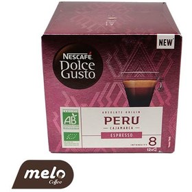 تصویر کپسول قهوه دولچه گوستو پرو Dolce gusto Peru Nescafé Dolce gusto Peru