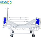 تصویر تخت بیمار بیمارستانی سه شکن TIMITON ا Three-bed hospital patient bed Three-bed hospital patient bed