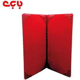 تصویر منو کافی شاپی 1/2 