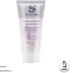 تصویر ضد آفتاب سانیورا لایت بژ 1 - مختلط و چرب SANIVERA 50+ 1.LIGHT BEIGE