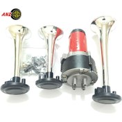 تصویر بوق شیپوری سه لول 