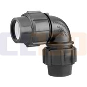 تصویر زانو مساوی پلی اتیلن پیچی 