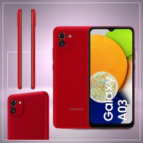 تصویر گوشی موبایل سامسونگ مدل Galaxy A03 SM-A035F/DS دو سیم‌ کارت ظرفیت 32 گیگابایت و رم 3 گیگابایت Samsung Galaxy A03 SM-A035F/DS Dual SIM 32GB And 3GB RAM Mobile Phone