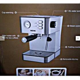 تصویر اسپرسو ساز ندوا 160 درجه دار Ndva espresso maker with 160 degrees