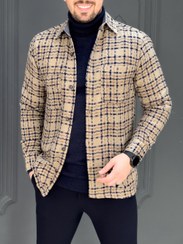 تصویر پیراهن 270603 AKOMOD شکلاتی 