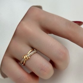 تصویر انگشتر پاپیون پیچک 