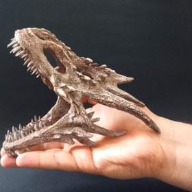 تصویر اکشن فیگور جمجمه اژدها Dragon skull action figure