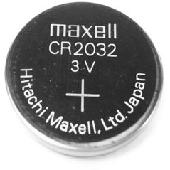 تصویر باتری سکه ای مکسل CR2032 سرمه ای | ورقه 5 تایی | MAXELL 
