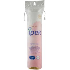 تصویر پد آرایش پاک کن ایپک بسته 100 عددی IPEK COTTON PADS 100CS