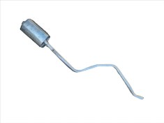 تصویر منبع اگزوز وسط پژو ۴۰۵ با لوله فولاد 