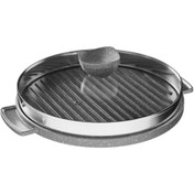 تصویر تابه گریل گرد درب دار پیلو 