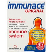 تصویر قرص ایمیونیس ویتابیوتیکس |۳۰ عدد|تقویت و بهبود کارکرد سیستم ایمنی بدن ا Vitabiotics Immunace 30 Tabs Vitabiotics Immunace 30 Tabs