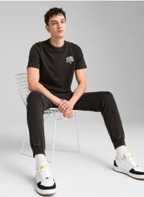 تصویر تی شرت مردانه پوما آستین کوتاه طرح دار | Puma 684640 