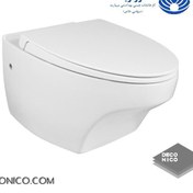 تصویر توالت فرنگی مروارید مدل مگا mega-morvarid-toilet