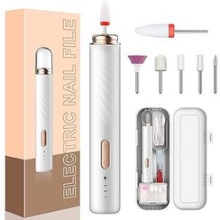 تصویر ست مانیکور و پریکور Electric Nail File Manicure & Pedicure Set Electric Nail File
