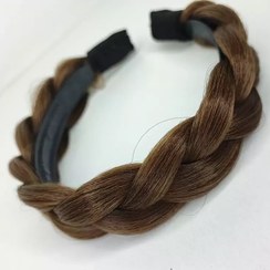 تصویر تل بافت مو مشکی بلوند قهوه‌ای روشن قهوه‌ای تیره 