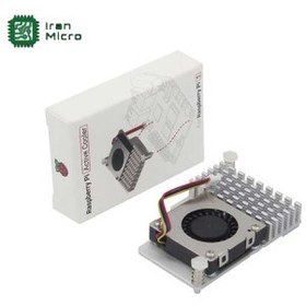 تصویر فن و هیتسینک رزبری پای 5 - Raspberry PI 5 Active Cooler - مدل اورجینال 