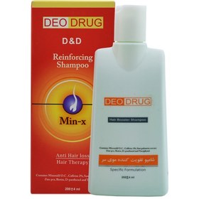 تصویر دئودراگ شامپو تقویت کننده (حاوی ماینوکسیدیل) Deo Drug Min x Shampoo