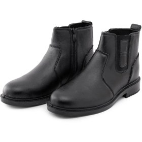 تصویر 48975 نیم بوت چرم مصنوعی مردانه مشکی زیپ دار https://havirstore.affdn.ir/fastcart/48975