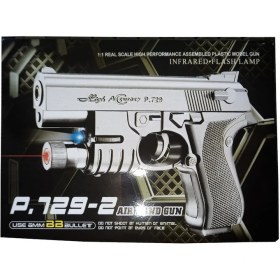 تصویر تفنگ بازی مدل کلت کد p-729-2 