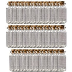 تصویر بطری دکوری شیشه گیفت بسته ۵۰ عددی 