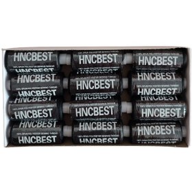 تصویر نخ خیاطی مشکی 12 عددی 