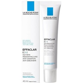 تصویر کرم افکلار K + لاروش پوزای La Roche-Posay Effaclar K + Creme