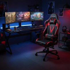 تصویر صندلی گیمینگ اینفینیتی قرمز X INFINITY Series z 