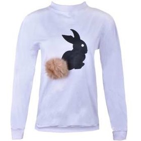 تصویر سویشرت زنانه طرح خرگوش کد 165 