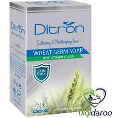 تصویر صابون جوانه گندم دیترون مناسب پوست چرب ۱۲۵ گرمی ا Ditron Wheat Germ Soap 125 g Ditron Wheat Germ Soap 125 g
