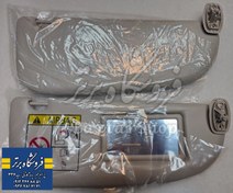 تصویر آفتابگیر پژو ۲۰۶ فابریک جفت 