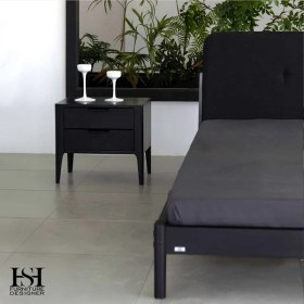 تصویر کنارتختی چوبی 3705 