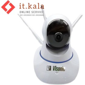 تصویر دوربین بیسیم گردان بیبی کم مدل V380 pro Baby cam model V380 pro wireless camera