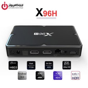 تصویر اندروید باکس X96H 