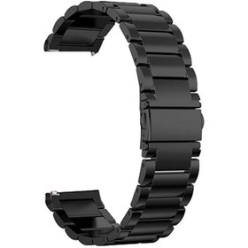 تصویر بند فلزی BEAD 3 ساعت سامسونگ مناسب برای Gear S3 Frontier/Galaxy Watch 46mm 
