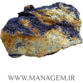تصویر سنگ راف آزوریت 